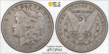 1893-O $1 N1