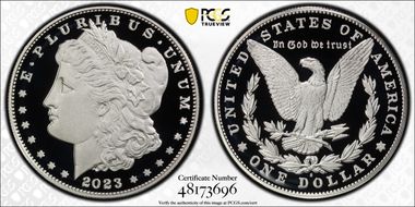 2023-S $1 Morgan Dollar PR70DCAM