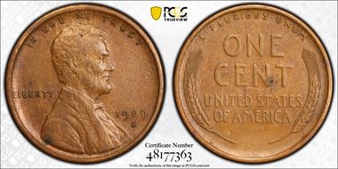 1909-S VDB 1C XF45BN