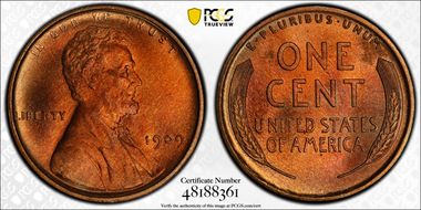 1909 VDB 1C MS67+ RD