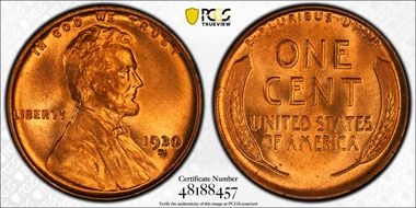 1930-D 1C MS67RD