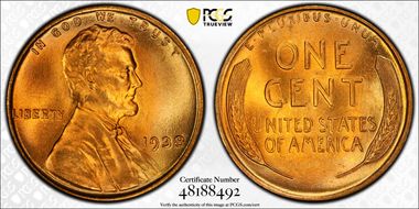 1938 1C MS67+ RD