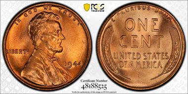 1944 1C MS67+ RD