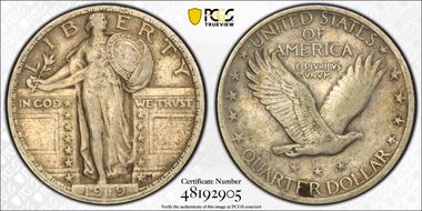 1919 25C VF35