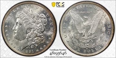 1891-O $1 MS61