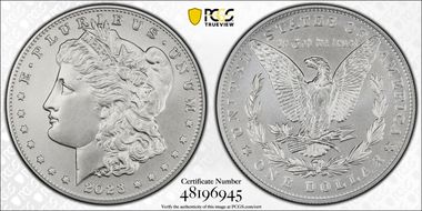 2023 $1 Morgan Dollar MS70