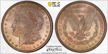 1879 $1 MS62