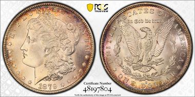 1879-S $1 MS65