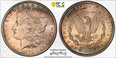 1880-O $1 MS61