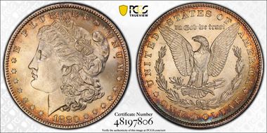 1880 $1 MS63
