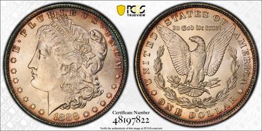 1888-O $1 MS64