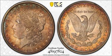 1889 $1 MS64