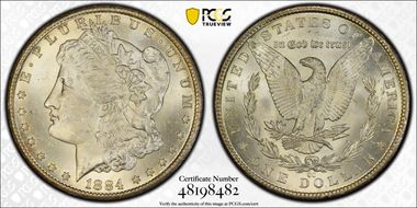 1884-CC $1 MS64