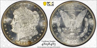 1880-S $1 MS64