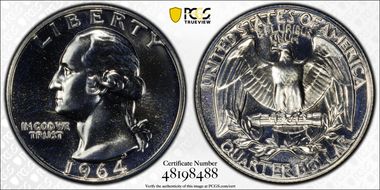 1964 25C PR66