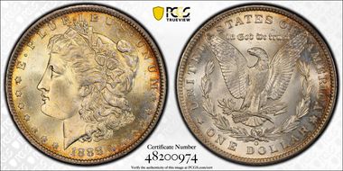 1888-O $1 MS64
