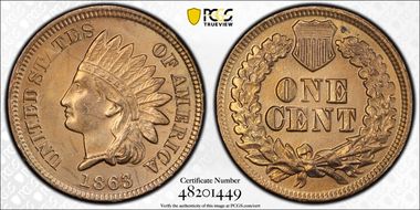 1863 1C N1