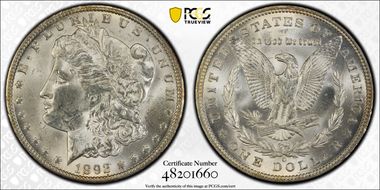1892-O $1 MS63