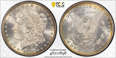 1882 $1 MS63