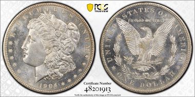 1904-O $1 MS64PL