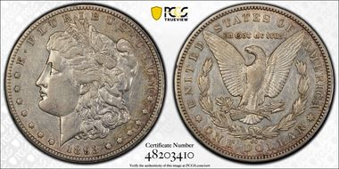 1893-CC $1 XF45