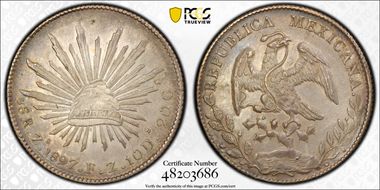1897-Zs FZ 8 R Zs83 AU58