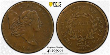 1794 1/2C C-1b VF20BN