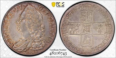 1746/5 1/2 Cr S-3695A LIMA AU55