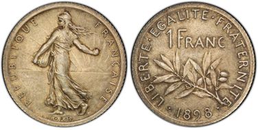 1898 P1 Fr Maz-2130 Grand 1 SP65