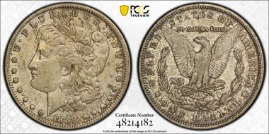 1889-O $1 XF45