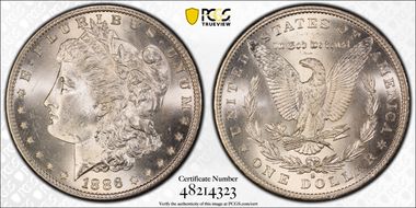 1886-S $1 MS64
