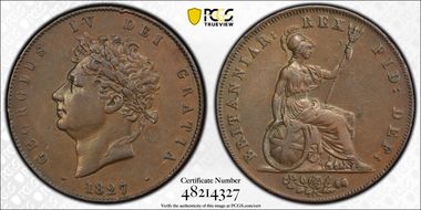 1827 1/2D S-3824 AU53BN