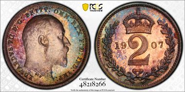 1907 2D Mdy S-3988 PL67