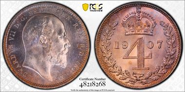 1907 4D Mdy S-3986 PL67