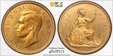 1937 1D S-4114 PR65RD