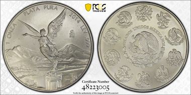 2014-Mo Onza Libertad Ag MS67