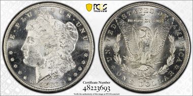 1880-S $1 MS64