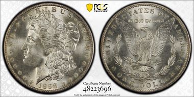 1898-O $1 MS65
