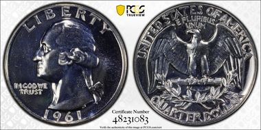 1961 25C PR64