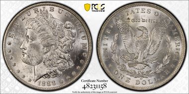 1888-O $1 MS62