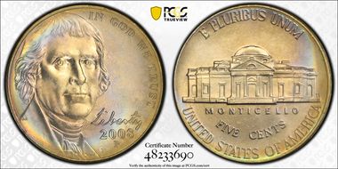 2008-P 5C MS65FS