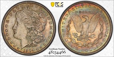 1904 $1 MS62