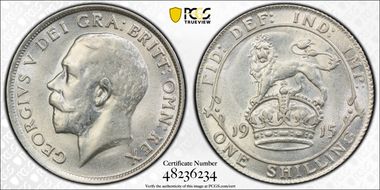 1915 Shil S-4013 AU58