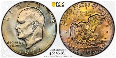 1974-D $1 MS67