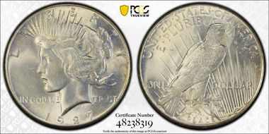 1927 $1 MS63