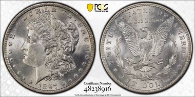 1897-O $1 MS62