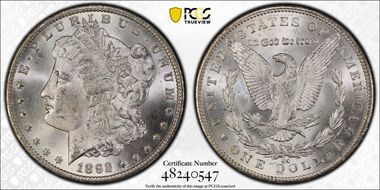1892-CC $1 MS64