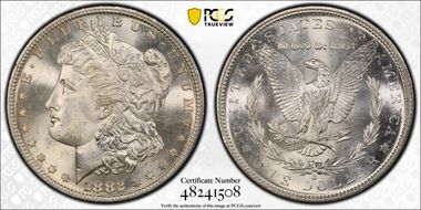 1882-S $1 MS66+ 