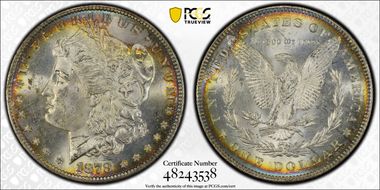 1878 7/8TF $1 Strong MS63