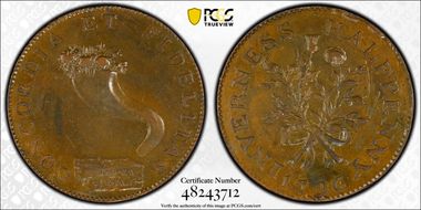 1796 Tk 1/2D DH-4 Invernesshire, Inverness AU58BN